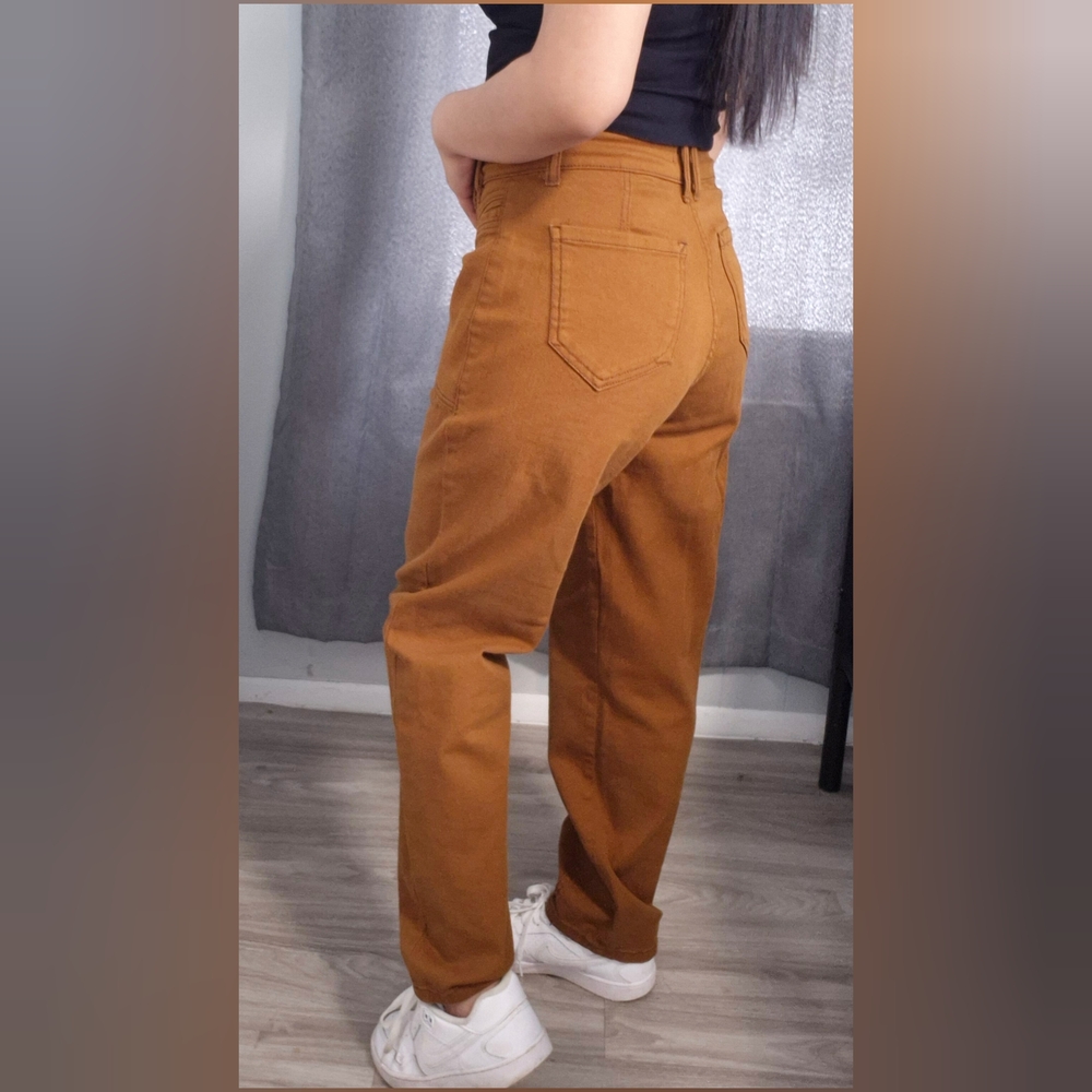 Kensie Women's Brown Flare & Wide Leg Jeans